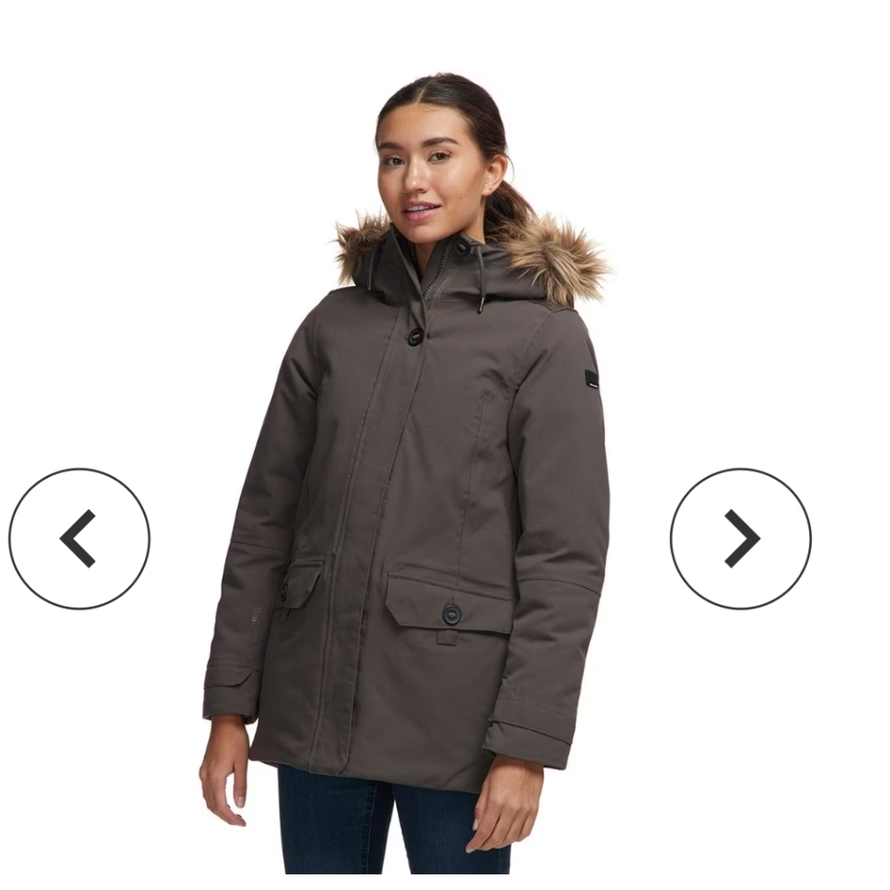Like New Helly Hansen Fairbanks Parker. Green size XL